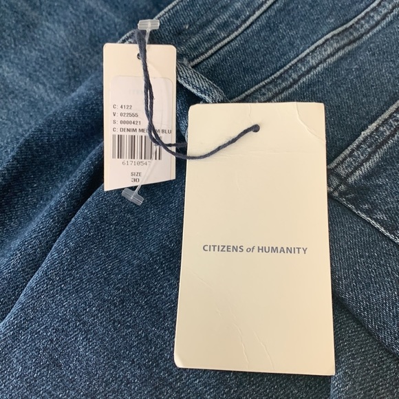 Citizens of Humanity Anthropologie NWT Skyla Slim Straight Jeans Size 30. - Picture 10 of 13